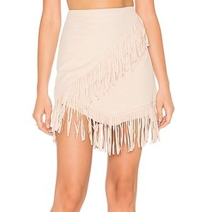 1. STATE Fringe Skirt NWT